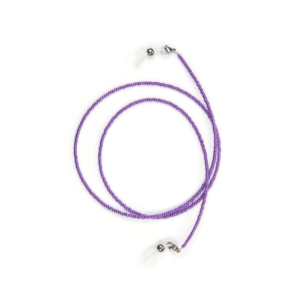 Celeste Purple Orchid Glasses Chain