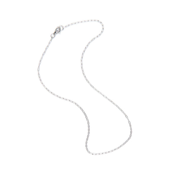 Small Paperclip Chain Silver